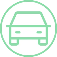  電車でお越しの方